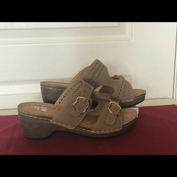 Patricia by Spring Step Casual Slide Sandals Sz 9 - Picture 2 of 5